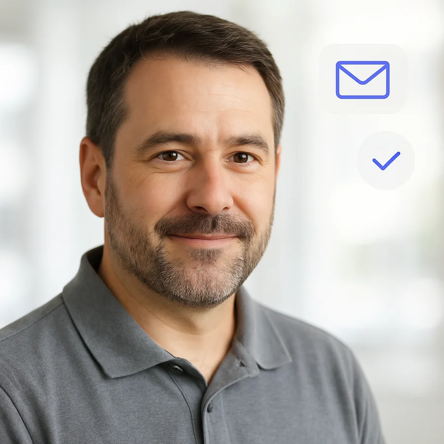 Contractor reviewing proposal